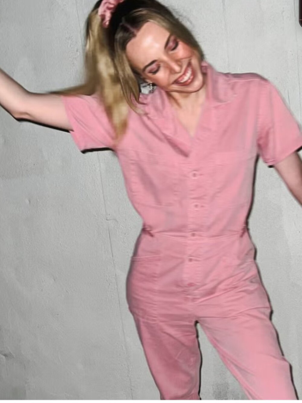 Pink Grover Pistola Jumpsuit - Picture 3 of 7